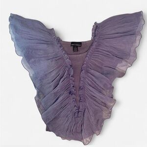 Isabella Rodriguez Lavender Knit Top